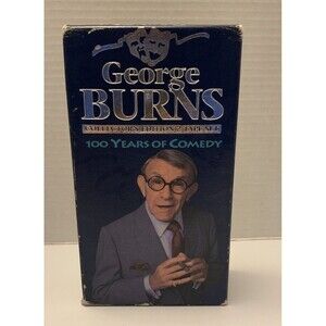 George Burns 2 vhs tape set collectors edition produced 1995